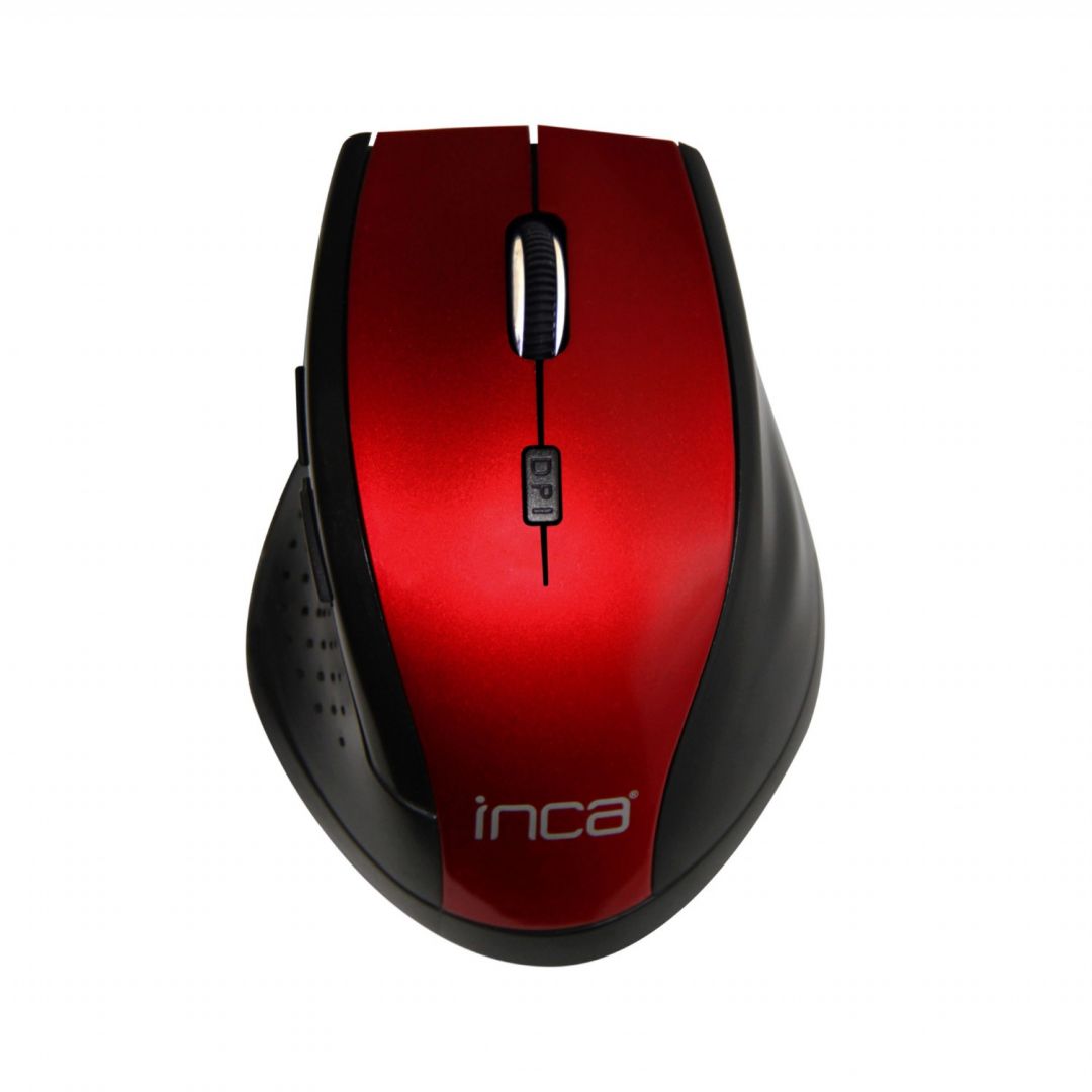 INCA IWM-500GLK Wireless Mouse Red/Black