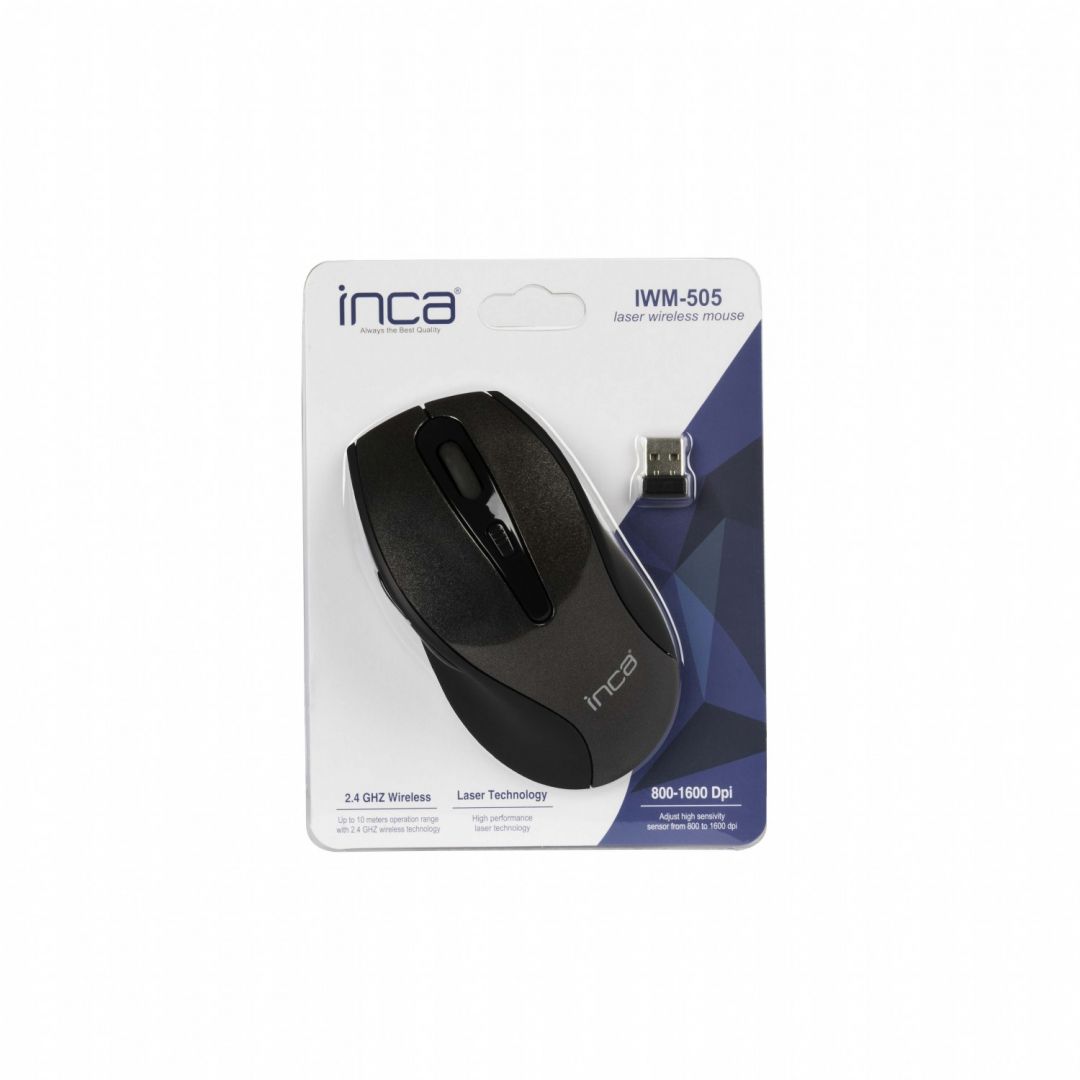 INCA IWM-505 Wireless Mouse Black