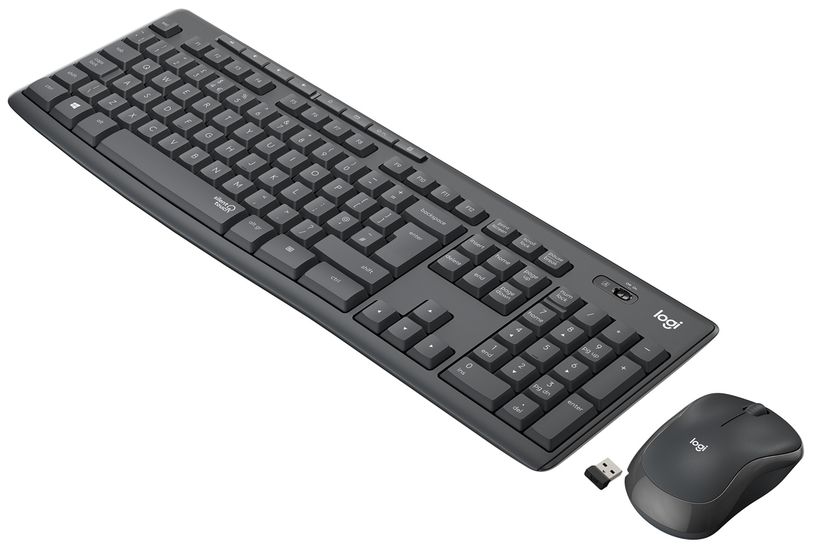 Logitech MK295 Silent Wireless Combo Graphite UK