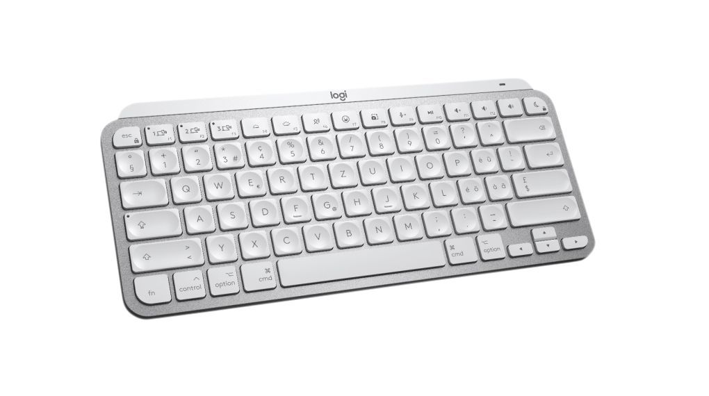 Logitech MX Keys Mini Wireless Keyboard Pale Grey US