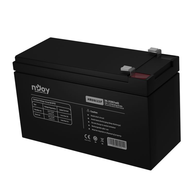 Njoy 12V/38W F2 szünetmentes akkumulátor 1db/csomag