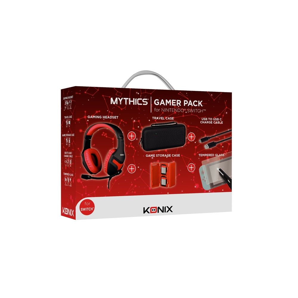 KONIX Mythics Nintendo Switch Gamer Bundle