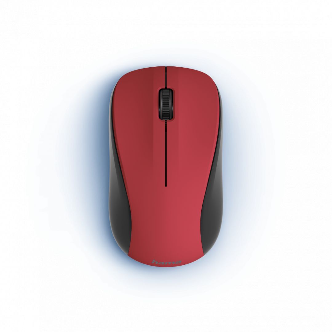 Hama MW-300 V2 Wireless mouse Red