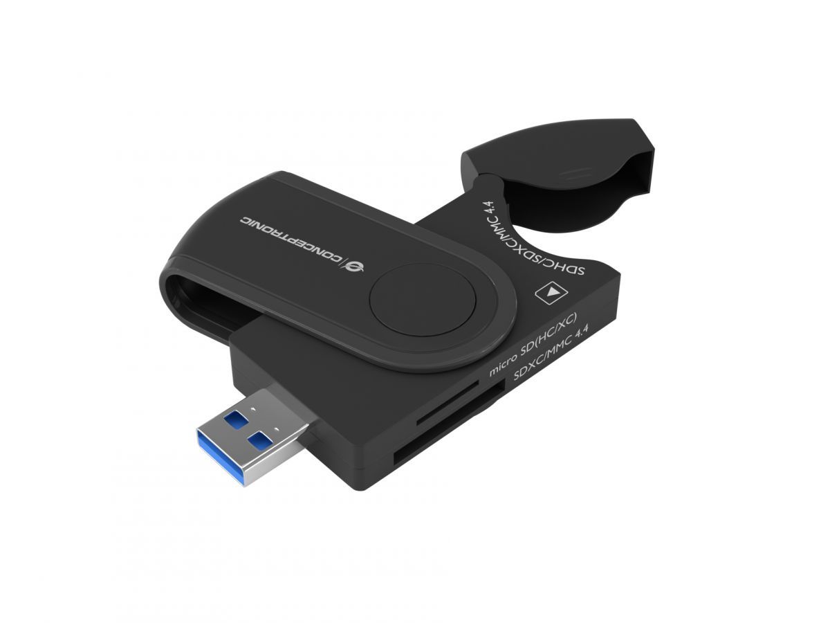 Conceptronic  BIAN04B 4-in-1 USB 3.0 Card Reader