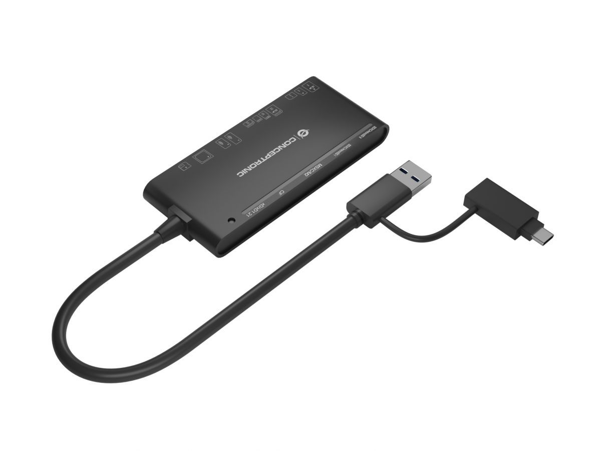 Conceptronic  BIAN03B 7-in-1 USB 3.0 Card Reader