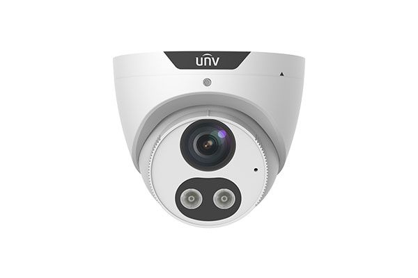 Uniview Prime-I 4MP Tri-Guard turret dómkamera, 4mm fix objektívvel, mikrofonnal