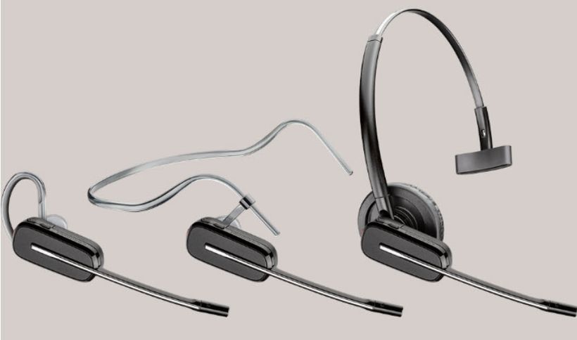 Poly Plantronics Savi 8245-M USB-A UC DECT Headset Black