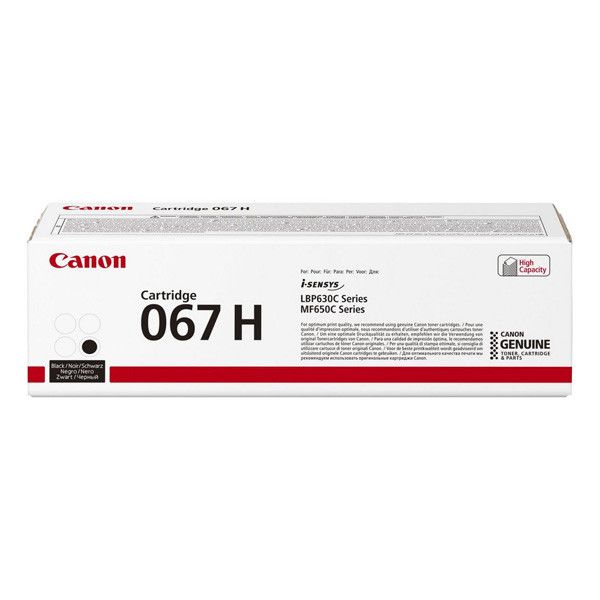 Canon CRG- 067H Black toner