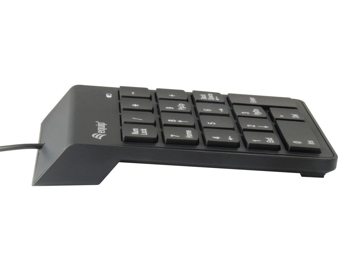 EQuip 245205 USB Numeric Keypad Black