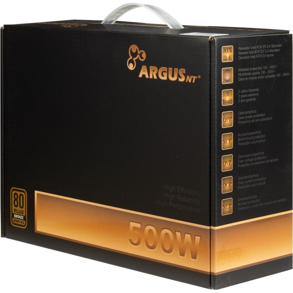 Inter-Tech 500W 80+ Bronze Argus BPS-500