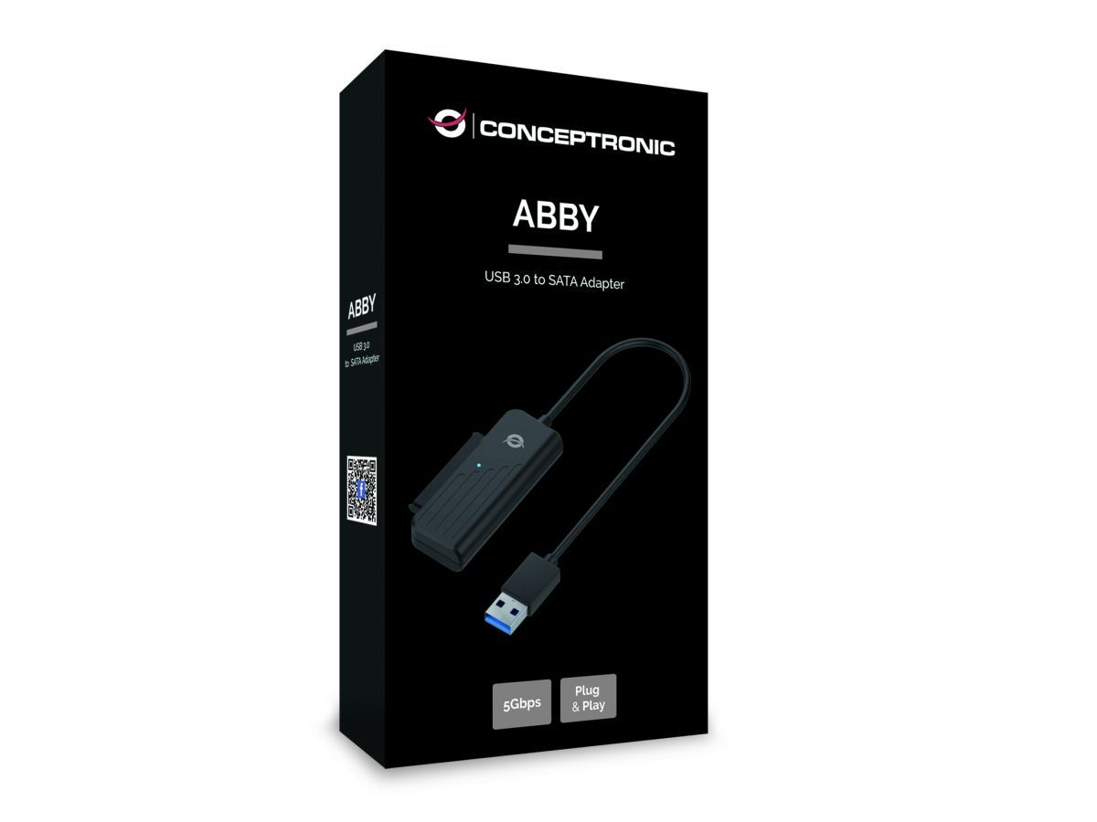 Conceptronic  ABBY01B USB3.0 to SATA Adapter