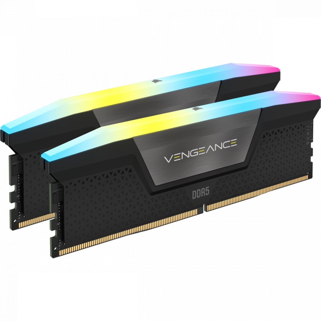 Corsair 48GB DDR5 5200MHz Kit(2x24GB) Vengeance RGB Black