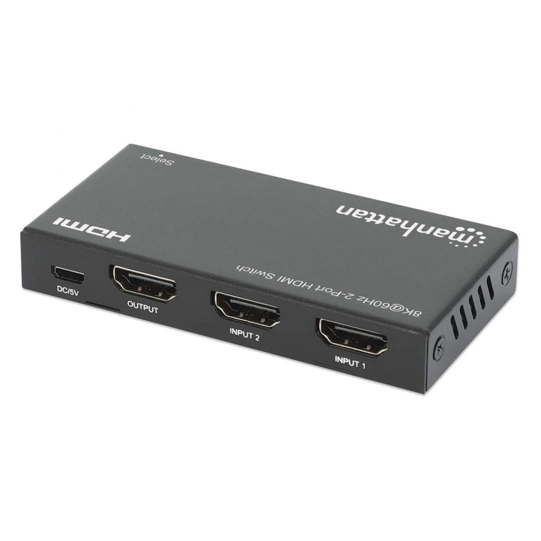 Gembird 8K 60Hz 2-Port HDMI Switch