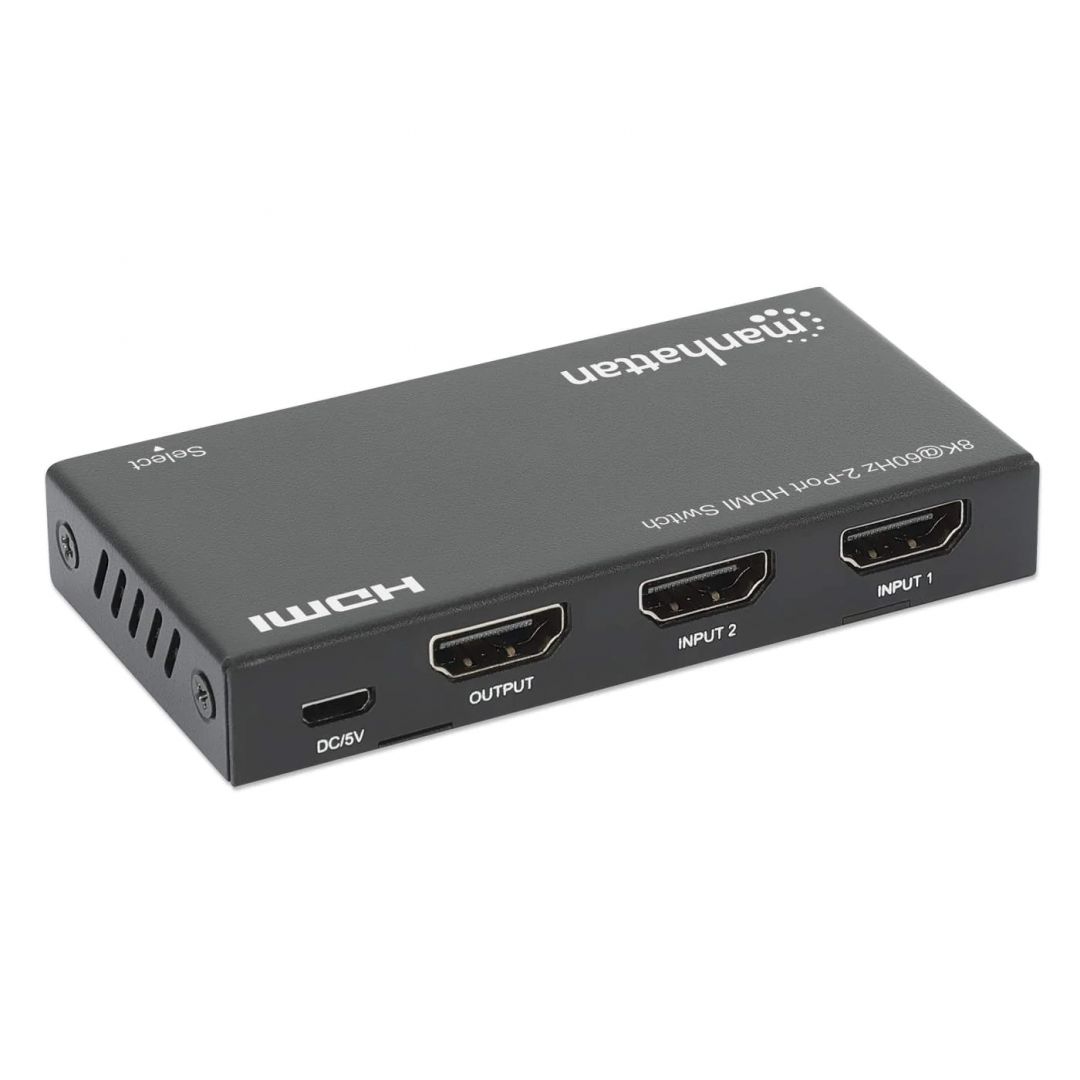 Gembird 8K 60Hz 2-Port HDMI Switch