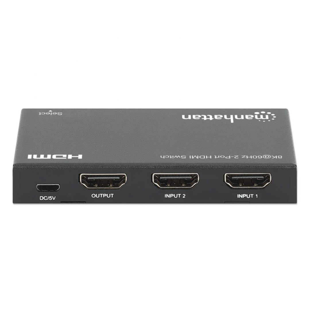 Gembird 8K 60Hz 2-Port HDMI Switch