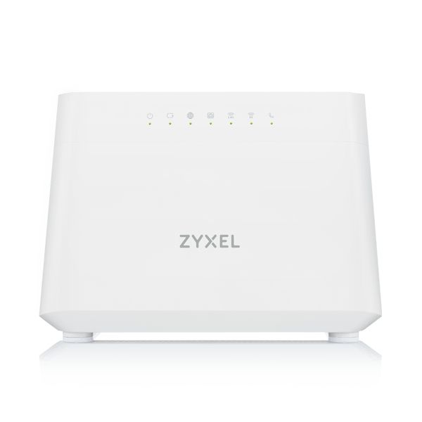 ZyXEL DX3301-T0 Dual-Band Gigabit (WiFi 6) AX1800 Modem + Wireless Router