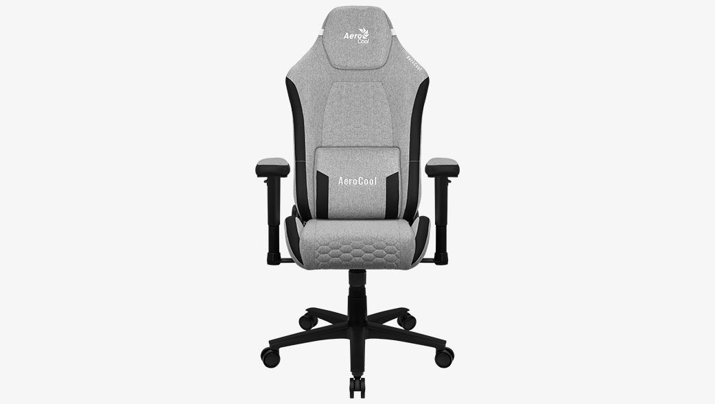 Aerocool CROWN AeroWeave Gaming Chair Ash Grey