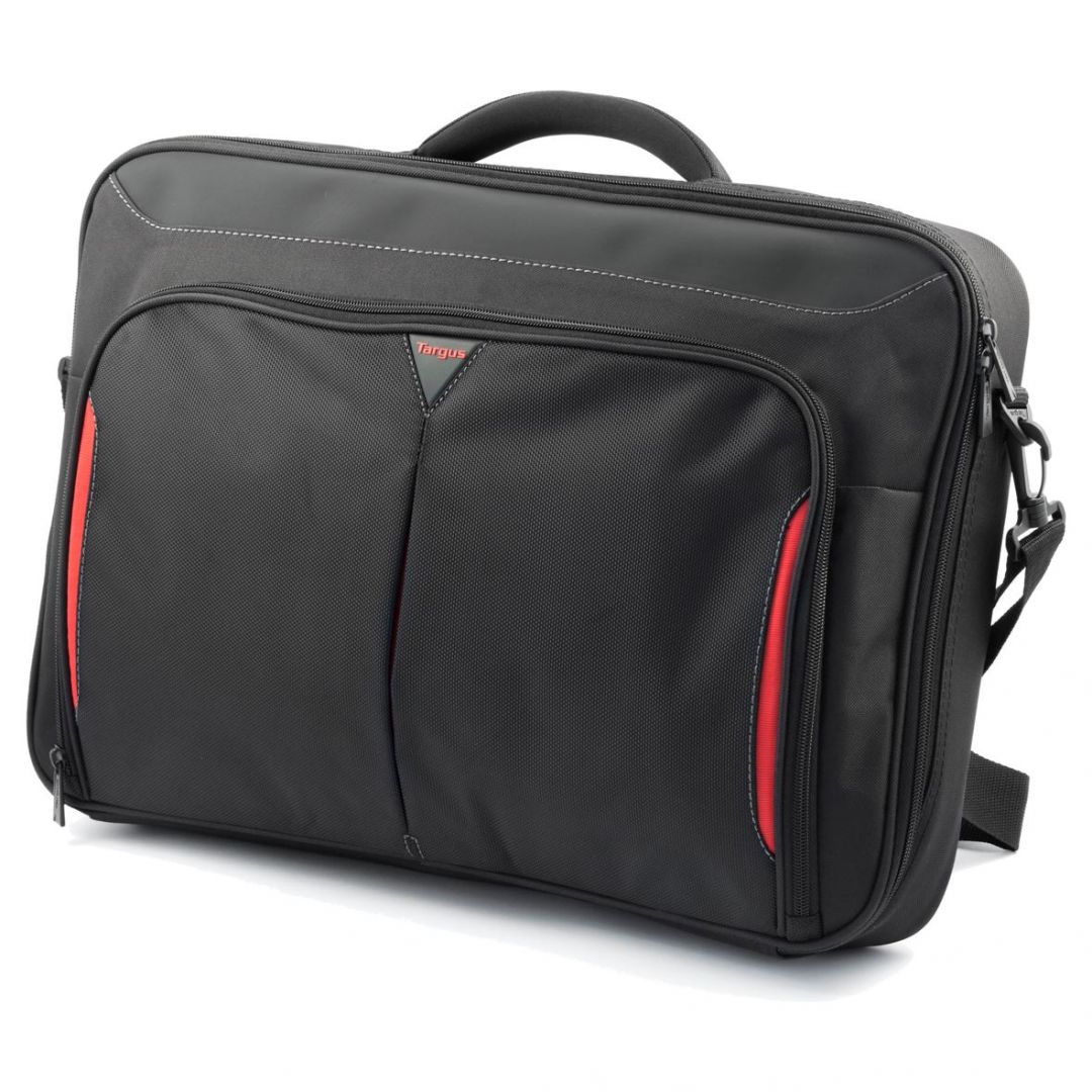 Targus Classic+ 17-18" Clamshell Laptop Bag Black/Red