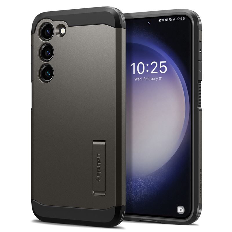 Spigen Tough Armor, gunmetal - Samsung Galaxy S23+