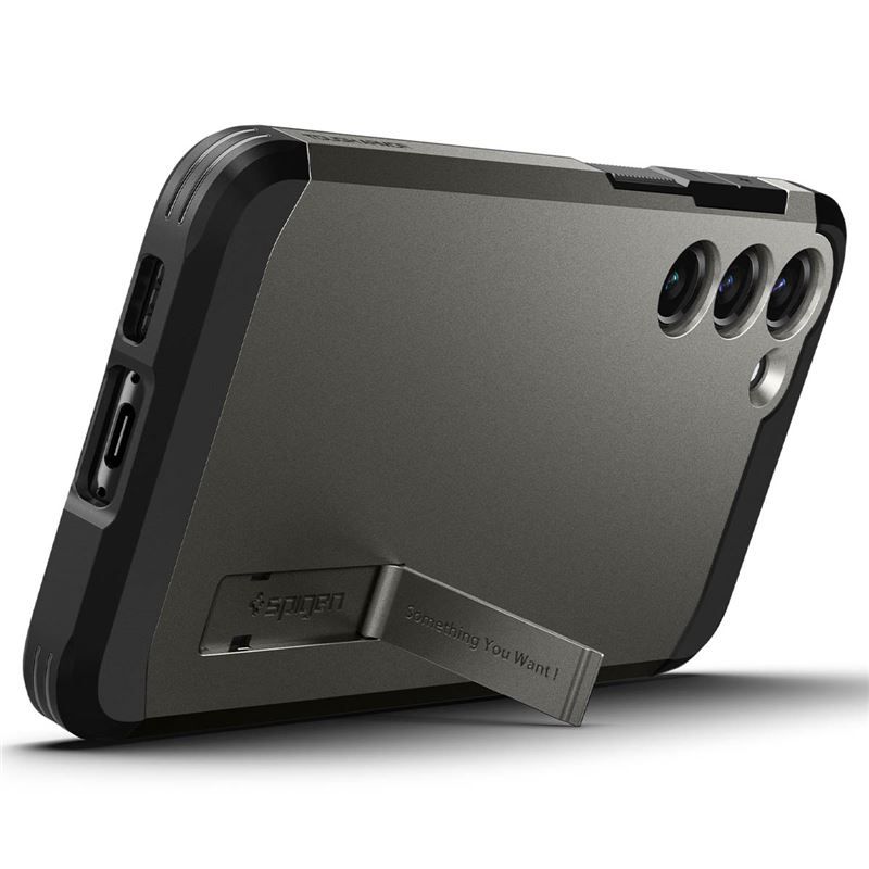 Spigen Tough Armor, gunmetal - Samsung Galaxy S23+