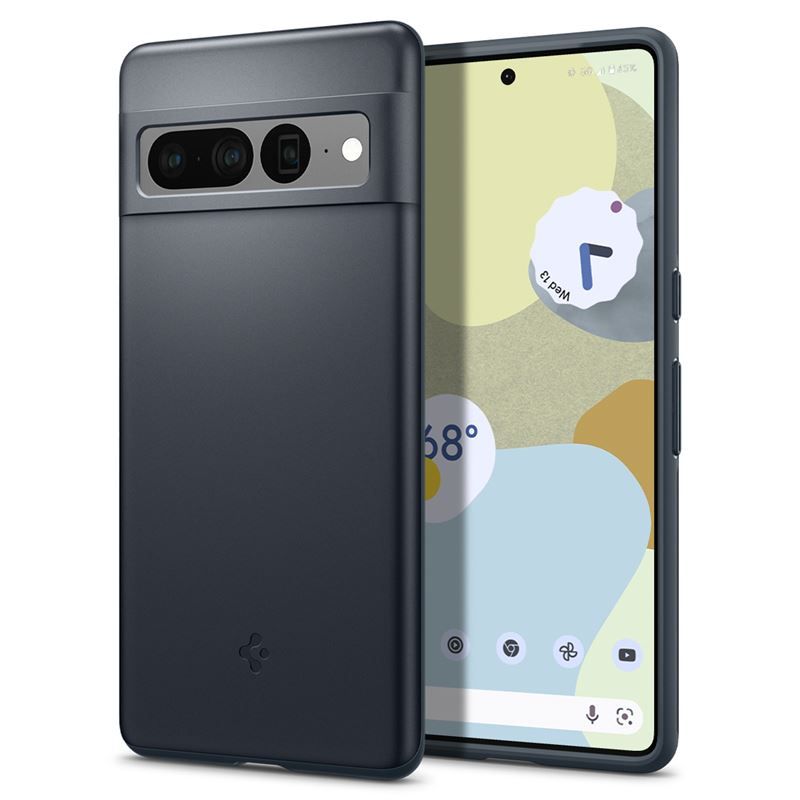 Spigen Thin Fit, metal slate - Google Pixel 7 Pro