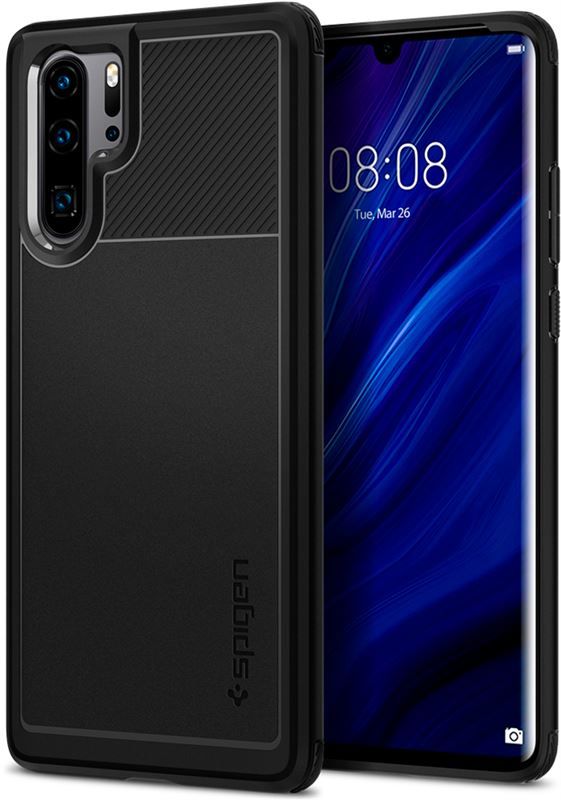 Spigen Rugged Armor, black - Huawei P30 Pro