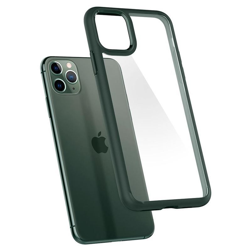 Spigen Ultra Hybrid, midn. green - iPhone 11 Pro