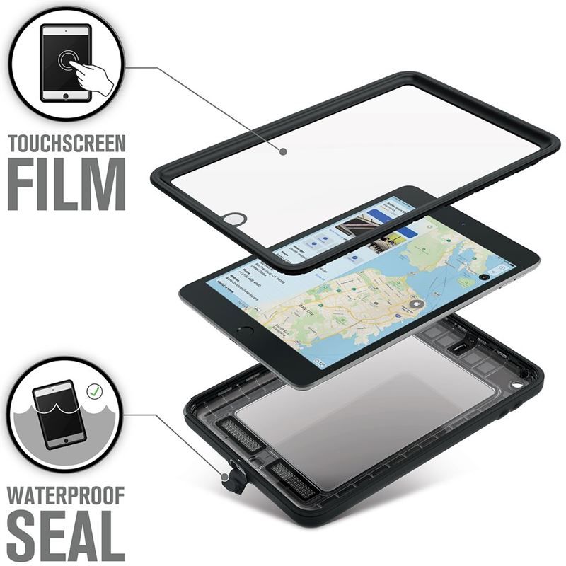 Catalyst Waterproof case, black - iPad mini 5 2019