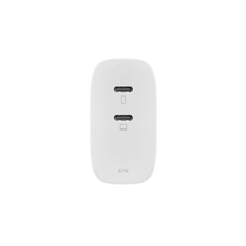 Native Union Fast GaN Charger PD 67W, white