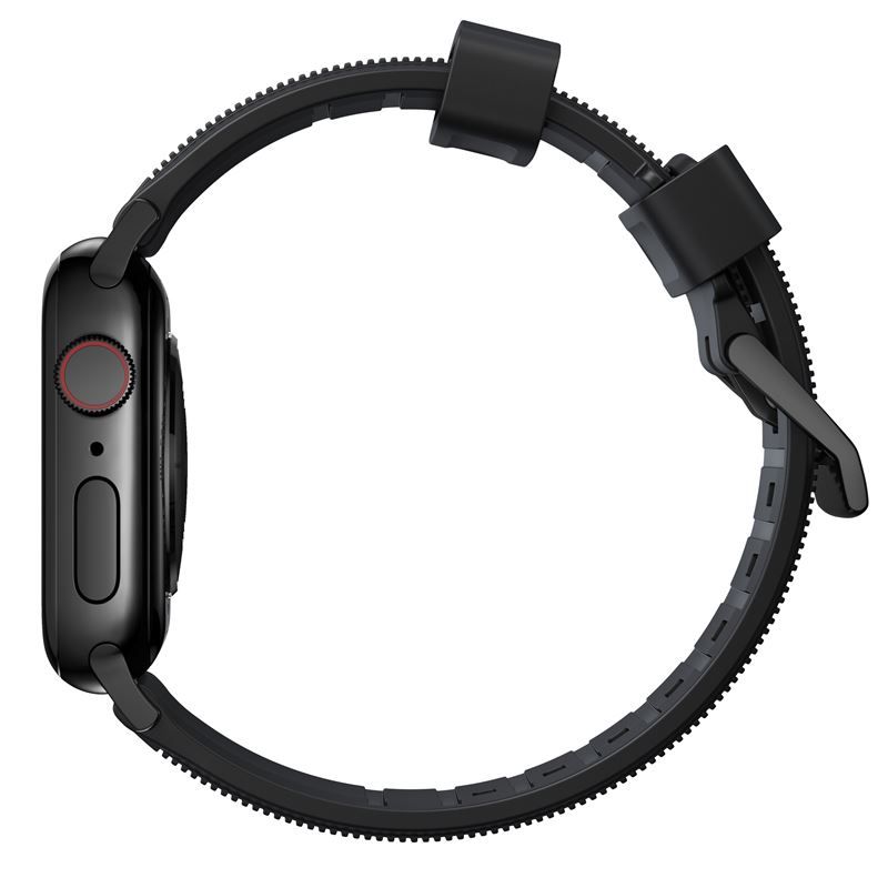 Nomad Rugged Strap, black hardware - Apple Watch Ultra 49mm 8/7 45mm/6/SE/5/4 44mm/3/2/1 42mm