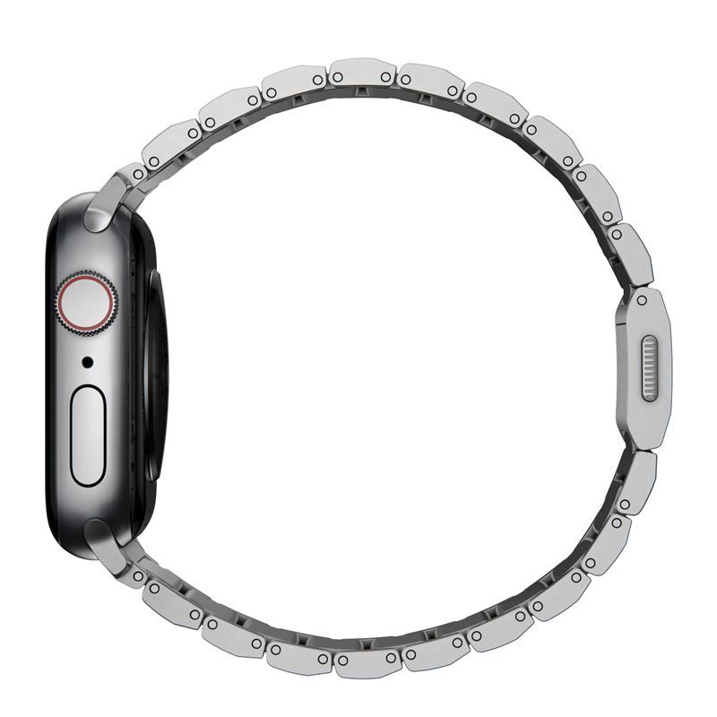 Nomad Titanium Band, silver - Apple Watch Ultra (49mm) 8/7 (45mm)/6/SE/5/4 (44mm)/3/2/1 (42mm)