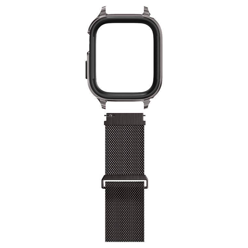 Spigen Metal Fit Pro, graphite - Apple Watch 8/7 45mm