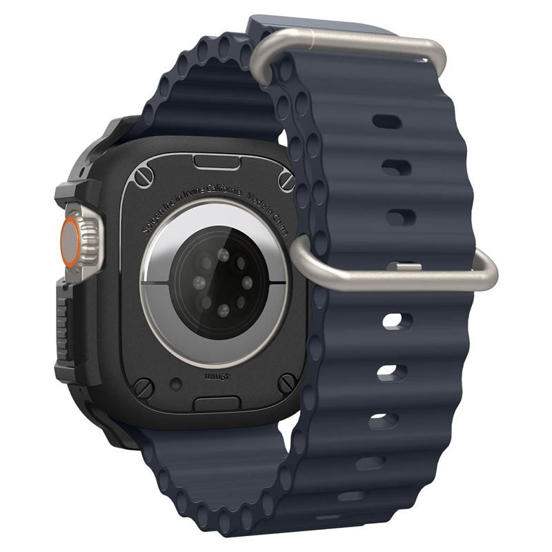 Spigen Rugged Armor, black - Apple Watch Ultra 49mm