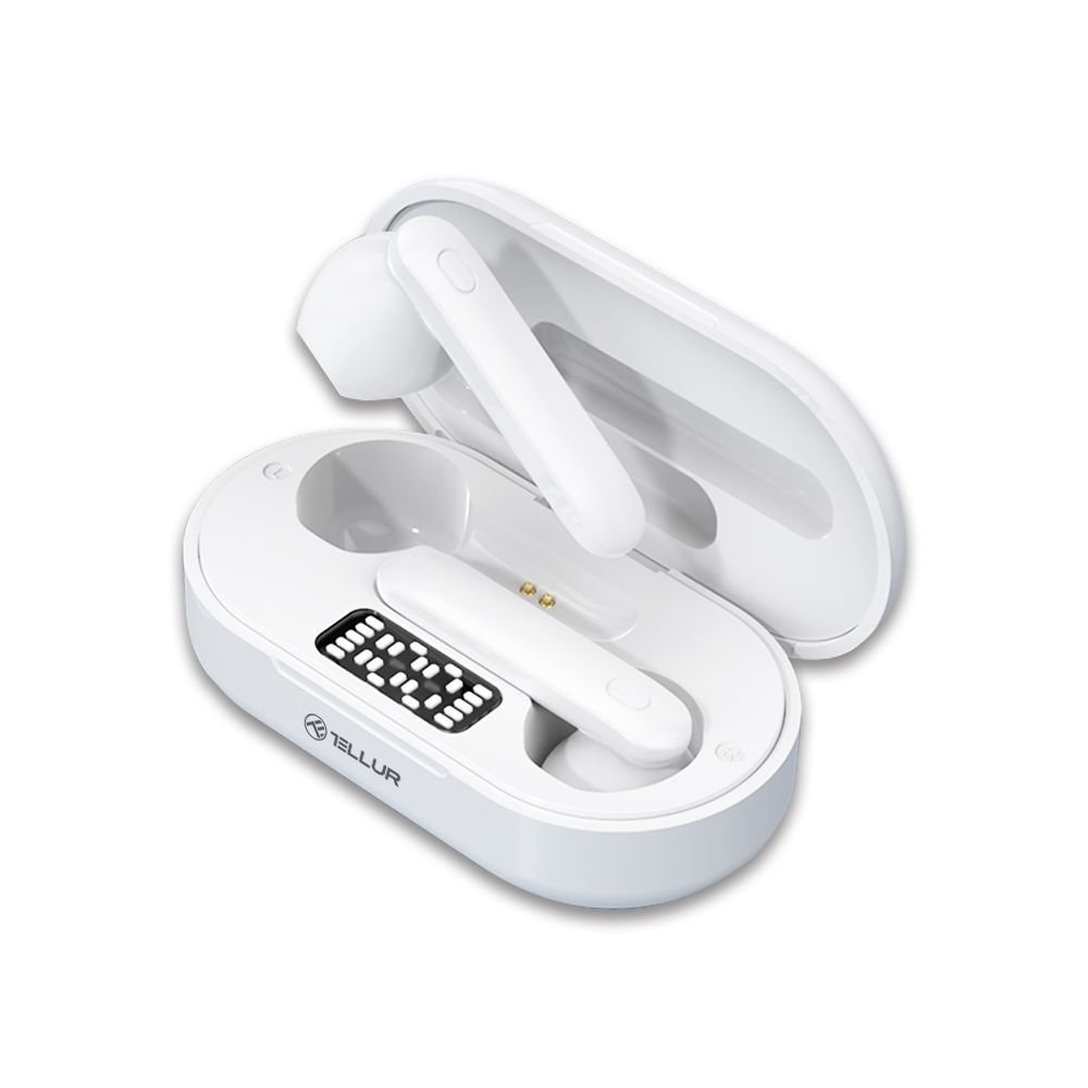 Tellur Flip Bluetooth True Wireless Earphones White