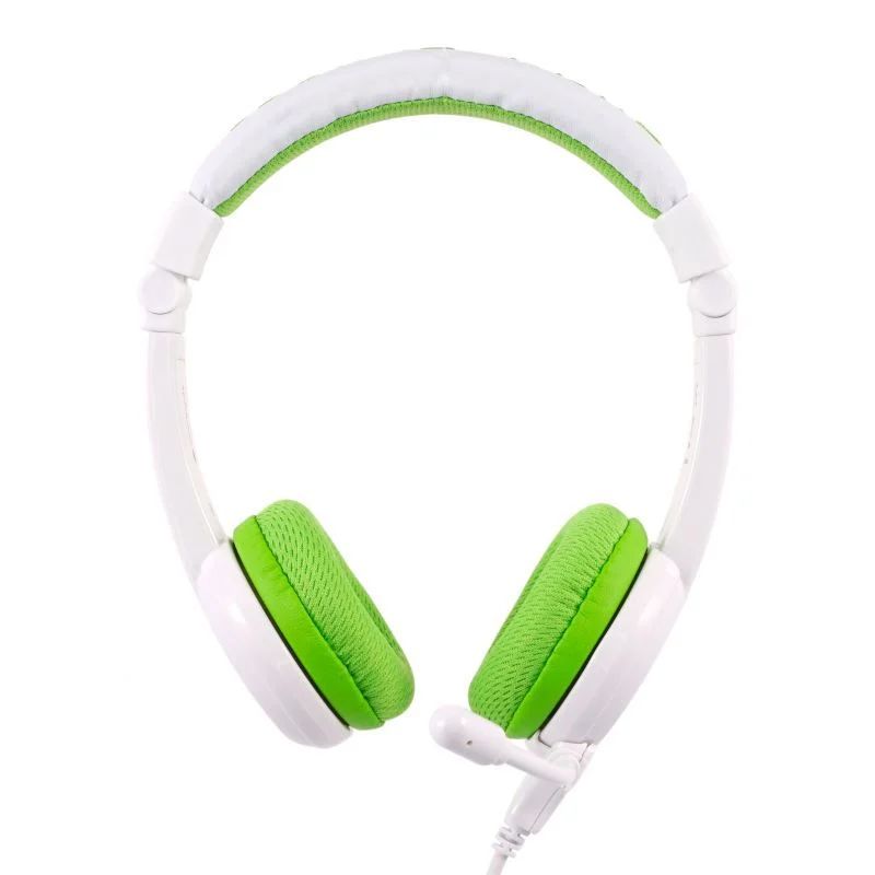 BuddyPhones School+ Wireless Bluetooth Headset for Kids Green