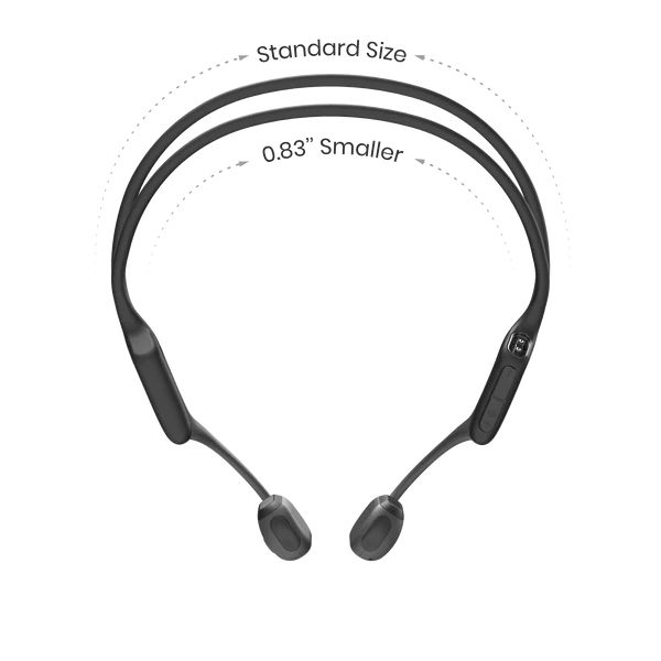 Shokz Openrun Pro Premium Bone Conduction Open-Ear Endurance Wireless Bluetooth Headphones Black