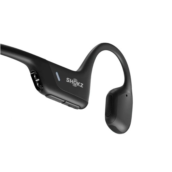 Shokz Openrun Pro Premium Bone Conduction Open-Ear Endurance Wireless Bluetooth Headphones Black