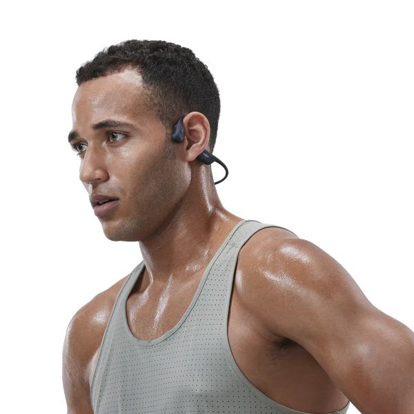 Shokz Openrun Pro Premium Bone Conduction Open-Ear Endurance Wireless Bluetooth Headphones Black