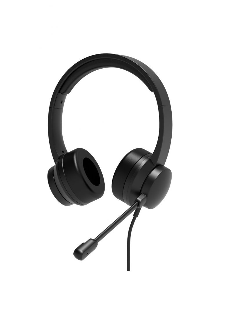 Port Designs Confort Office USB Stereo Headset Black