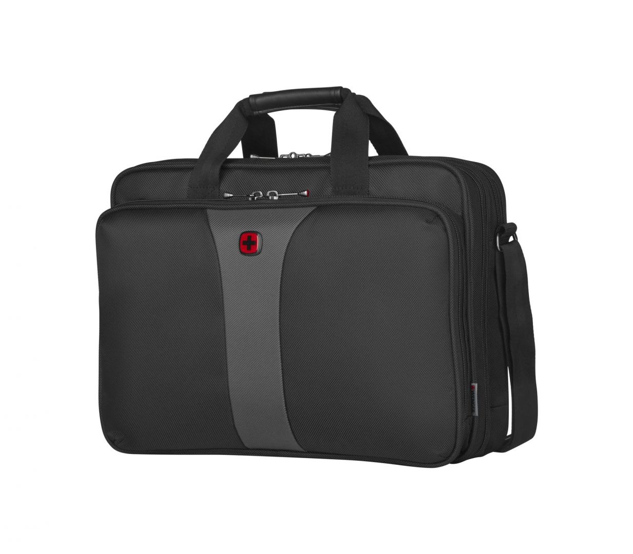 Wenger Legacy Double Gusset Computer Case 16" Black