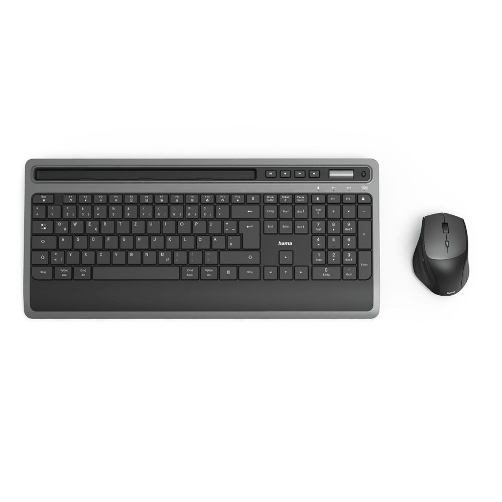 Hama KMW-600 Plus Wireless Keyboard and mouse Black HU