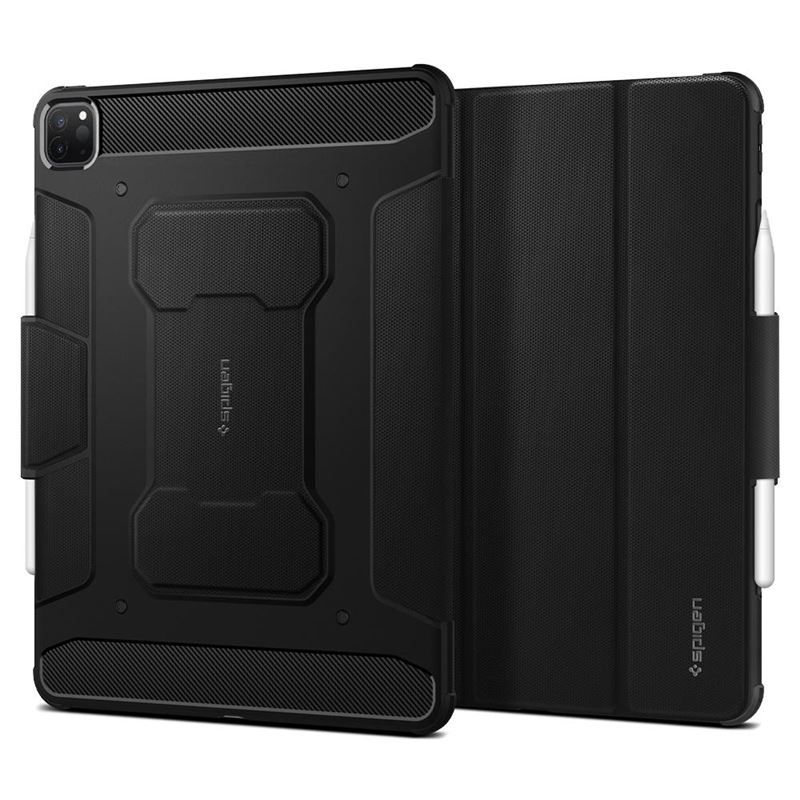 Spigen Rugged Armor Pro, black - iPad Pro 12.9" (2022/2021)