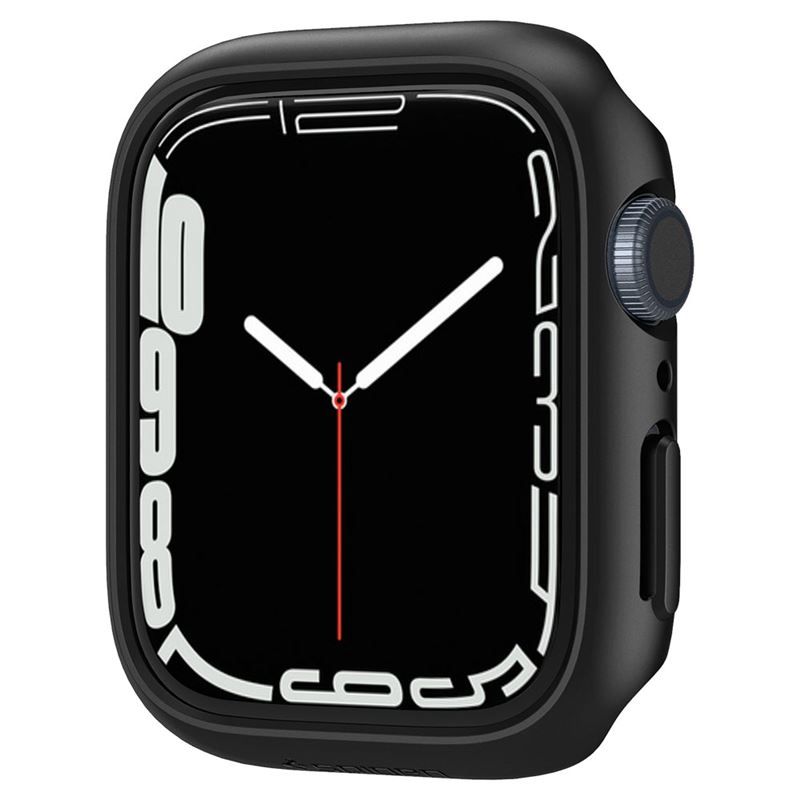 Spigen Thin Fit, black - Apple Watch 8/7 41mm