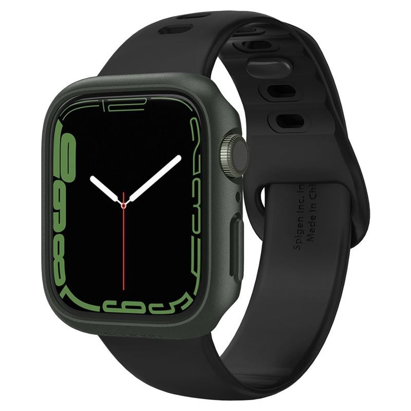 Spigen Thin Fit, green - Apple Watch 8/7 45mm