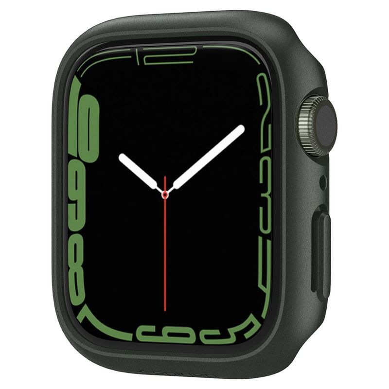 Spigen Thin Fit, green - Apple Watch 8/7 45mm