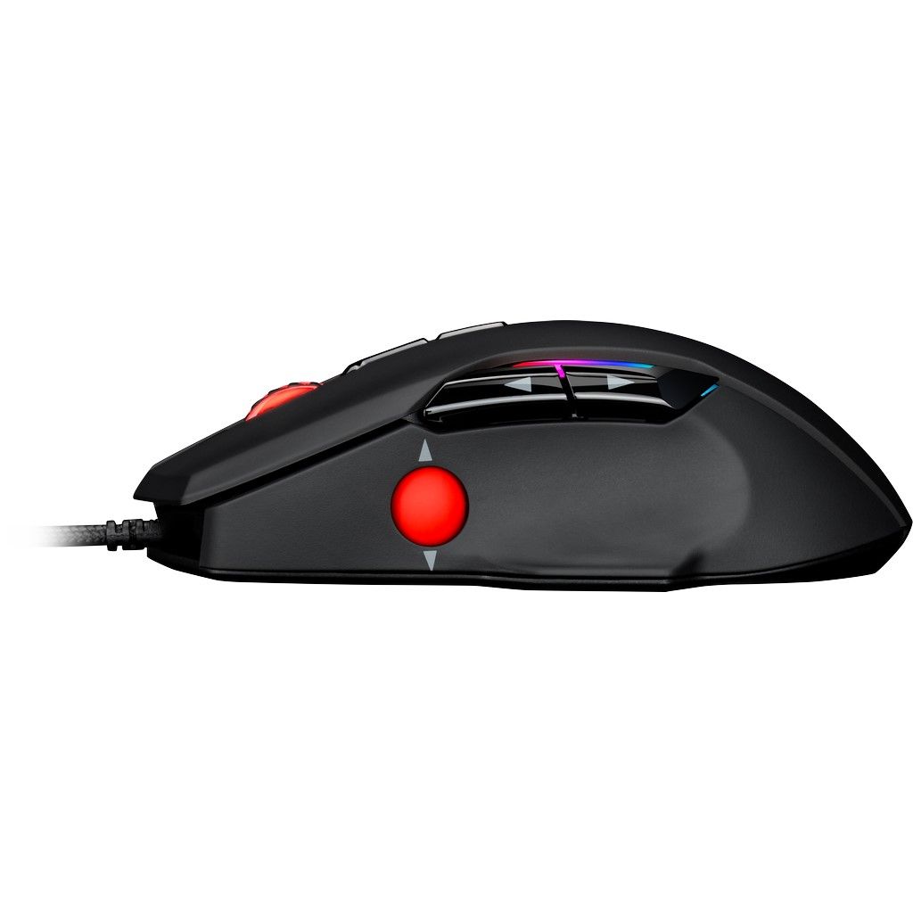 Inter-Tech Nitrox GT-200 RGB Gaming mouse Black