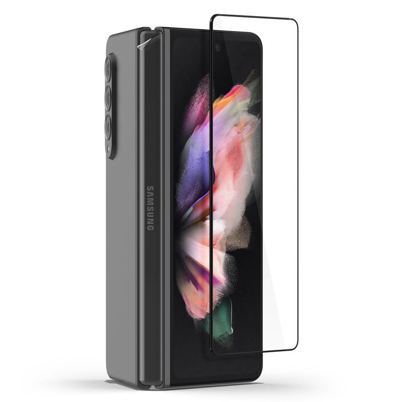 Spigen tR Full Cover, black + Film (Hinge) - Samsung Galaxy Z Fold3 5G