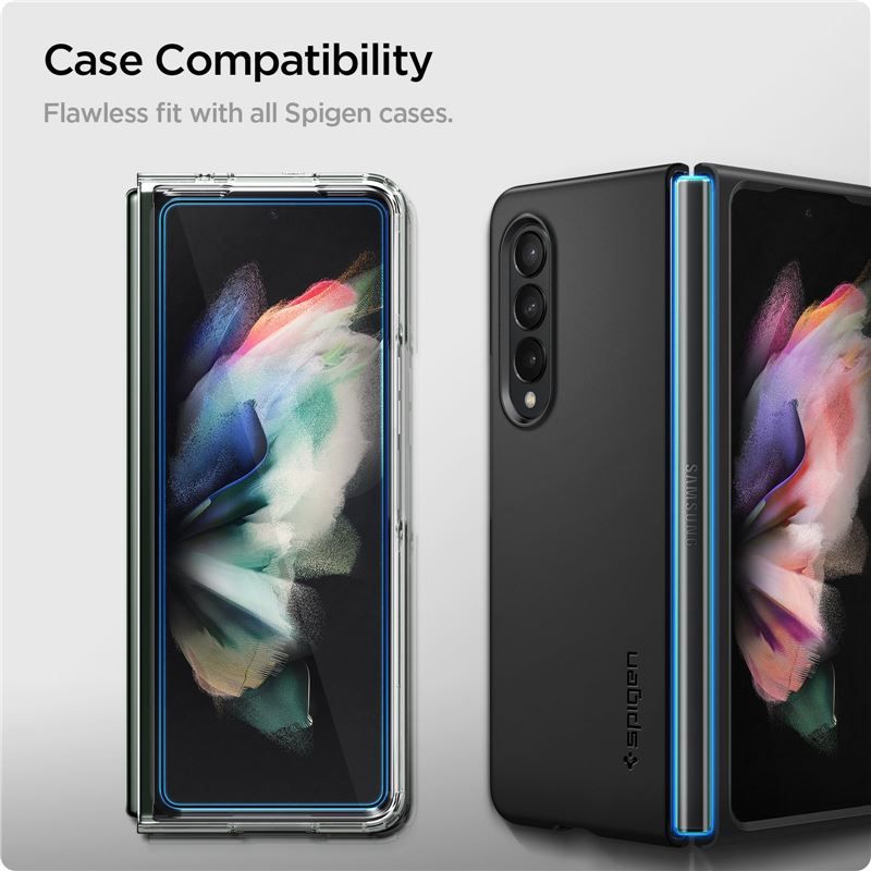 Spigen tR Full Cover, black + Film (Hinge) - Samsung Galaxy Z Fold3 5G