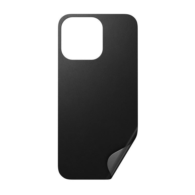 Nomad Leather Skin, black -  iPhone 13 Pro