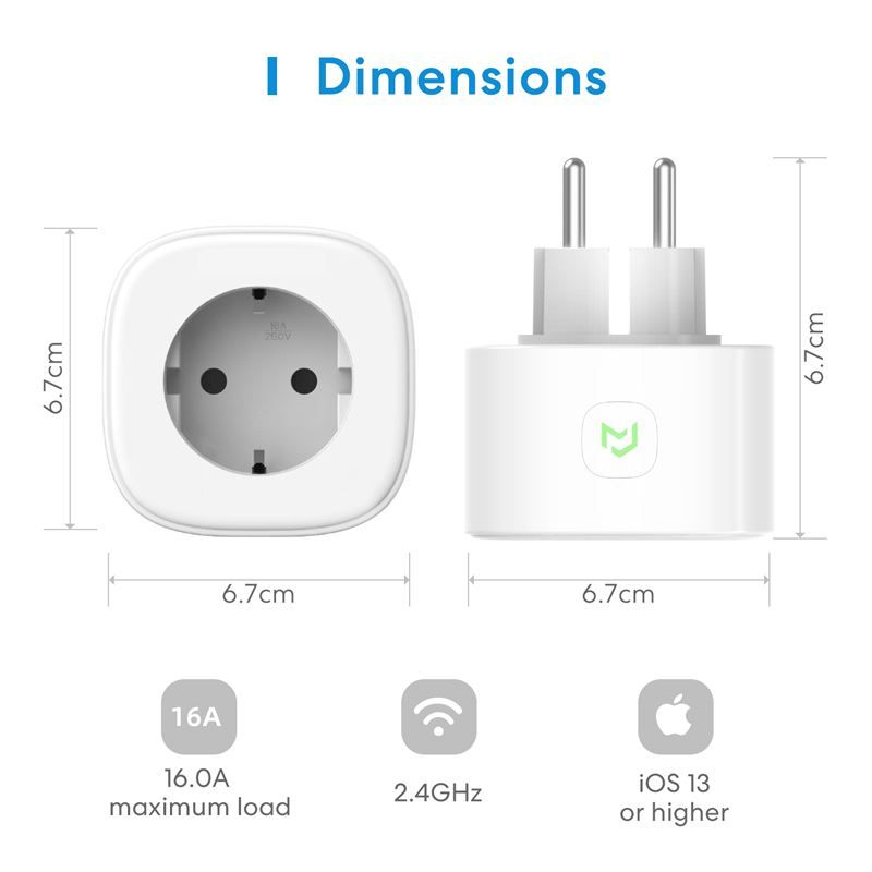 Meross Smart Wi-Fi Plug without energy monitor